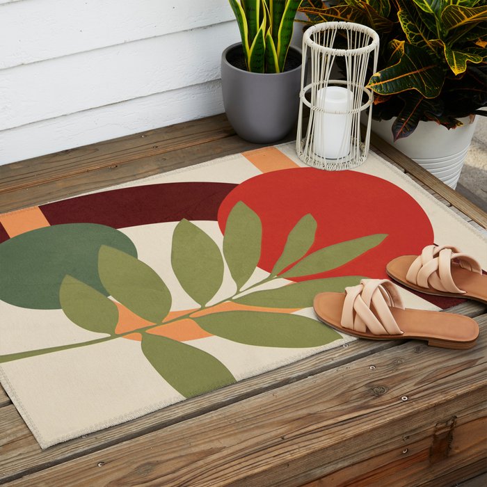 Abstract Flow 23 Outdoor Rug Gallery Image 2