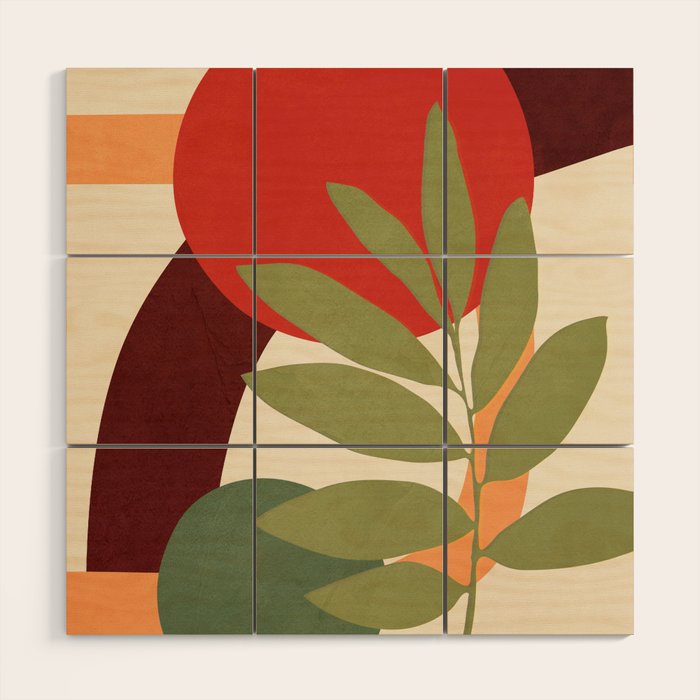 Abstract Flow 23 Wood Wall Art Gallery Image 1