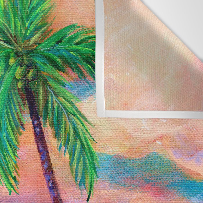 Tropical Na Pali Coast Wall Tapestry Gallery Image 3