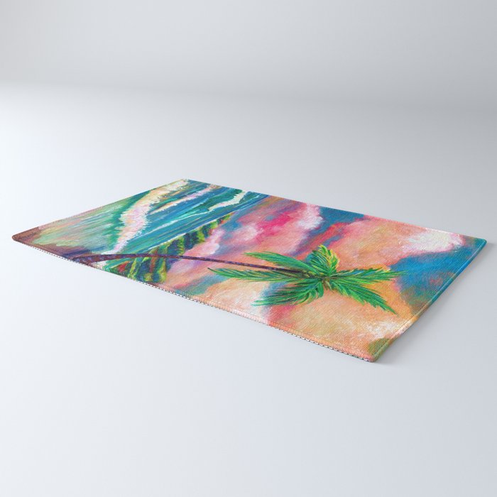 Tropical Na Pali Coast Rug Gallery Image 3