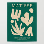Bottle Green Collage: Paper Cutouts Matisse Edition Poster Gallery Image 4