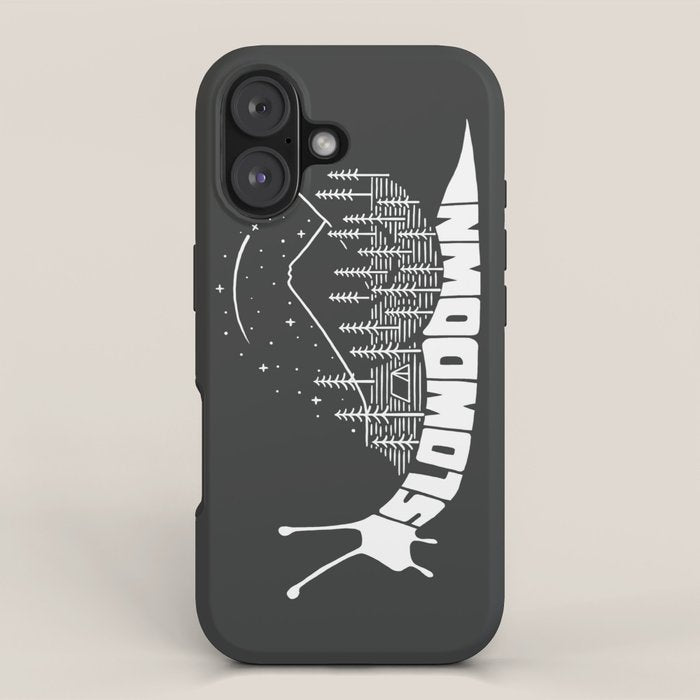 Slow down iPhone Case Gallery Image 1