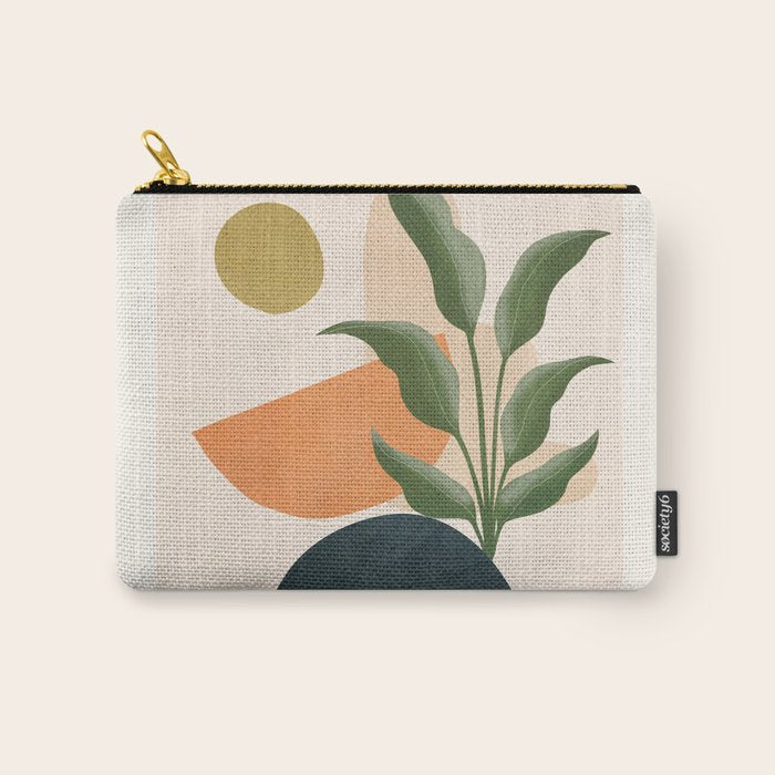Abstract Nature Moment 8 Carry All Pouch Gallery Image 1