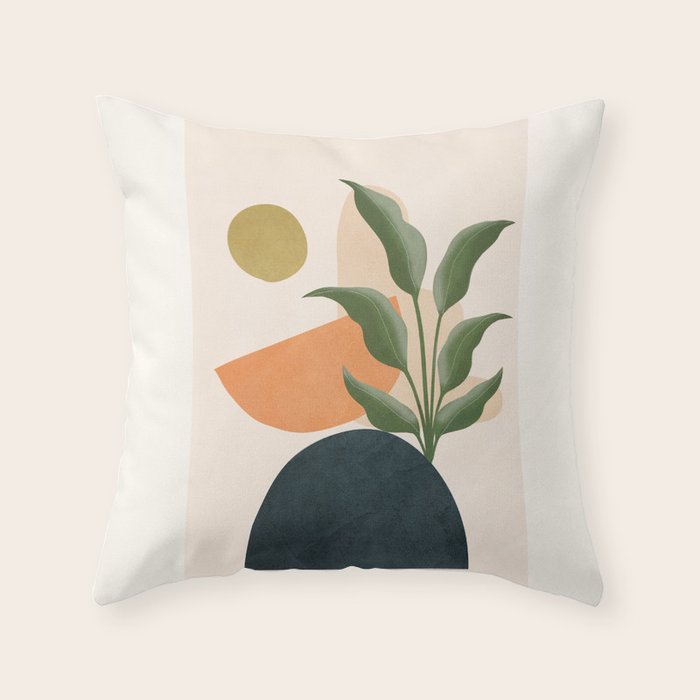 Abstract Nature Moment 8 Throw Pillow Gallery Image 6