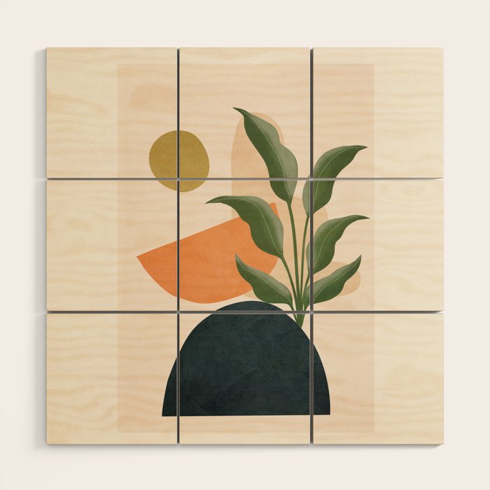 Abstract Nature Moment 8 Wood Wall Art Gallery Image 1