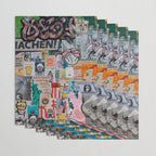 Sticker and graffiti wall background 2 - Berlin street art photography Wrapping Paper Gallery Image 3