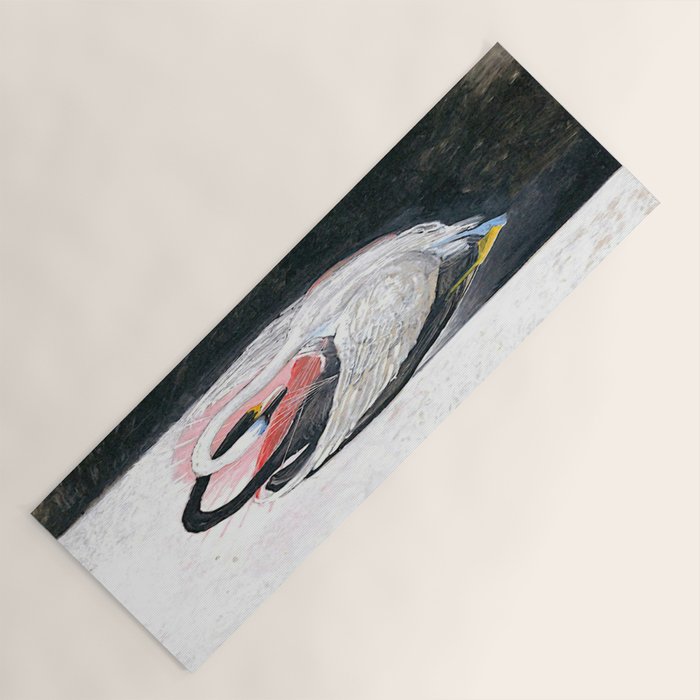 Hilma af klint the Swan No 05 Yoga Mat Gallery Image 1