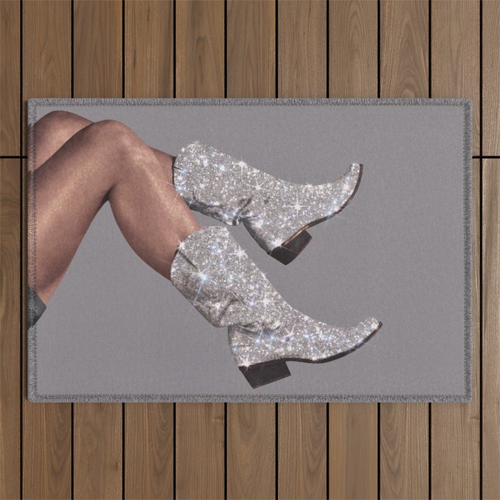 These Boots - Glitter After Hours Outdoor Rug Gallery Image 1