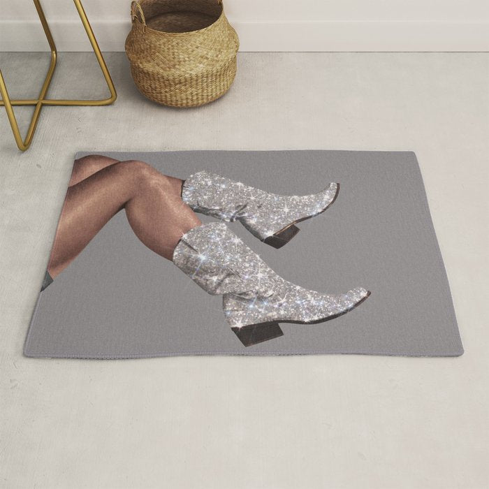 These Boots - Glitter After Hours Rug Gallery Image 1