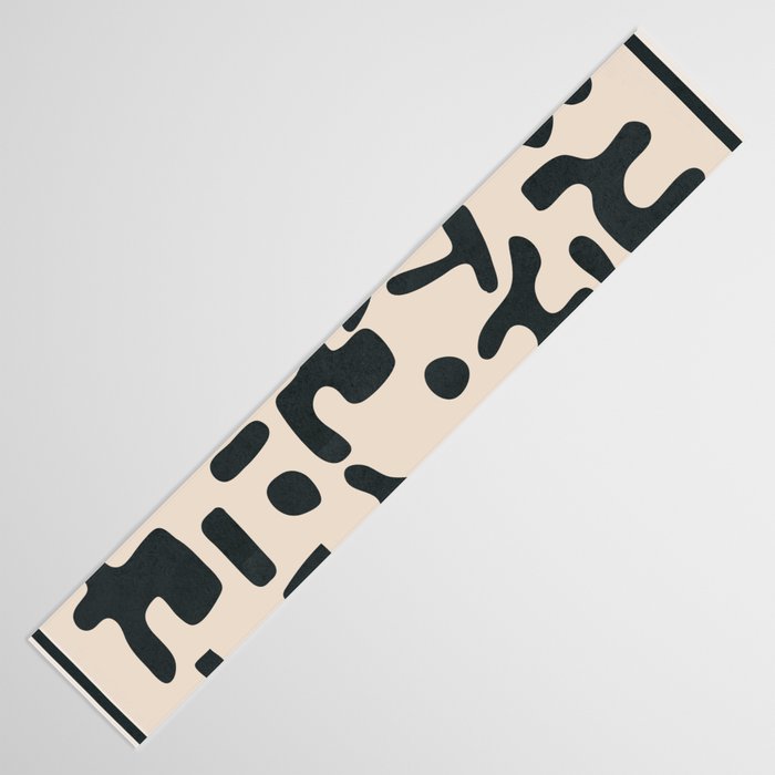 Organic Contemporary Modern Shapes 05 Table Runner Gallery Image 3