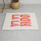 Ooh La La (Pink) Rug Gallery Image 1