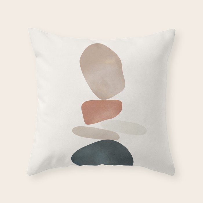 Balancing Stones 25 Throw Pillow Gallery Image 6