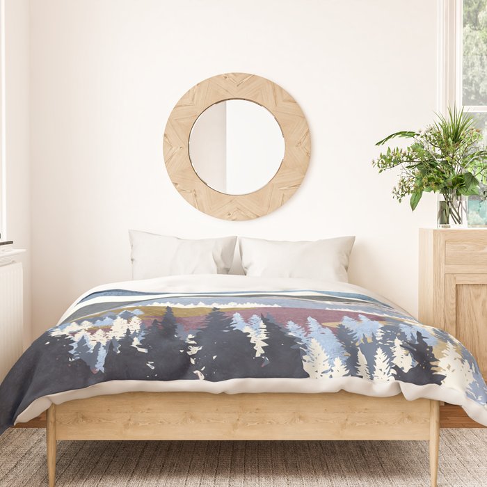 Blueberry Sky Duvet Cover Gallery Image 3