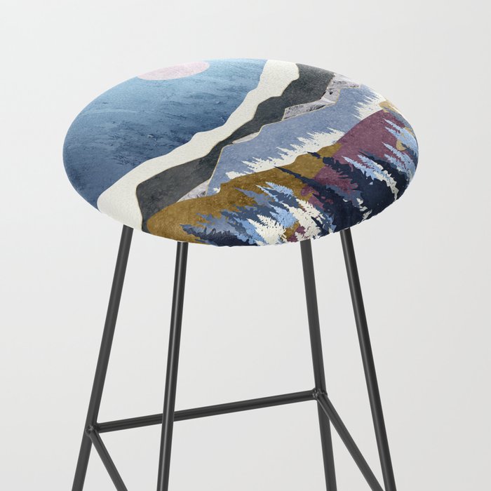 Blueberry Sky Stool Gallery Image 2