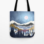 Blueberry Sky Tote Bag Gallery Image 1
