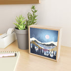 Blueberry Sky Mini Art Print Gallery Image 2