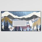 Blueberry Sky Desk Mat Gallery Image 1