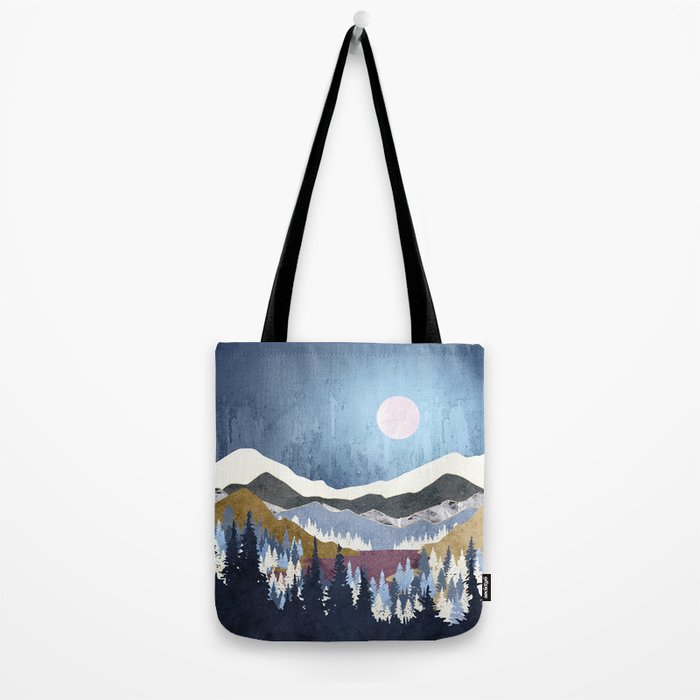 Blueberry Sky Tote Bag Gallery Image 2