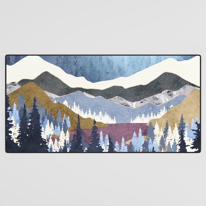 Blueberry Sky Desk Mat Gallery Image 3