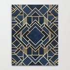 Art Deco Fancy Blue Notebook Gallery Image 4