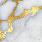White and Gray Marble and Gold Metal foil Glitter Effect Coffee Mug Gallery Image 2