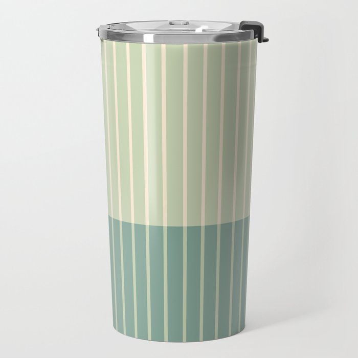 Color Block Line Abstract XIX Travel Mug Gallery Image 2