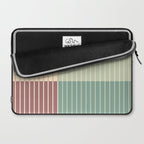 Color Block Line Abstract XIX Laptop Sleeve Gallery Image 2