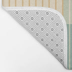 Color Block Line Abstract XIX Bath Mat Gallery Image 2