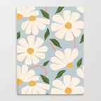 Wild Daisies - blue & pink Notebook Gallery Image 4