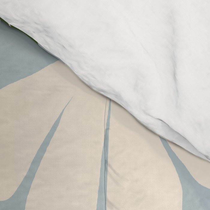 Wild Daisies - blue & pink Comforter Gallery Image 4