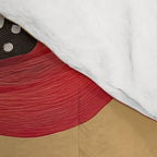 Striped Dog with Poppies Comforter Gallery Image 4