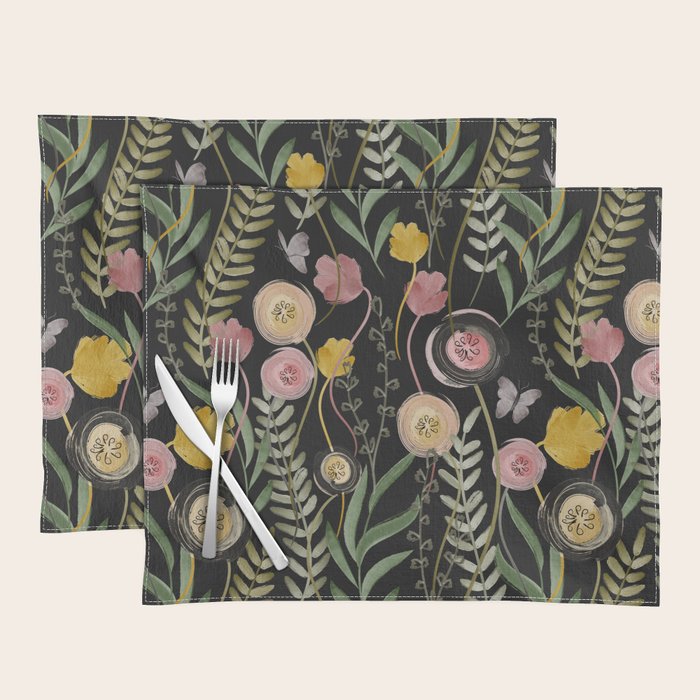 Meadow Noir Placemat Gallery Image 1