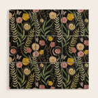 Meadow Noir Wood Wall Art Gallery Image 1
