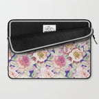 The lush garden in bloom P Laptop Sleeve Gallery Image 2