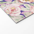 The lush garden in bloom P Welcome Mat Gallery Image 2