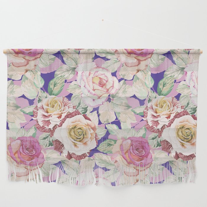 The lush garden in bloom P Wall Hanging Gallery Image 1