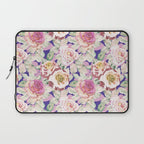 The lush garden in bloom P Laptop Sleeve Gallery Image 1