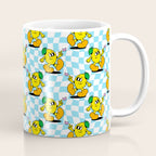 Retro lemon cartoon character pattern Coffee Mug Gallery Image 1