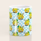 Retro lemon cartoon character pattern Coffee Mug Gallery Image 4