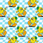 Retro lemon cartoon character pattern Coffee Mug Gallery Image 2