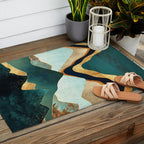 Velvet Copper Mountains Outdoor Rug Gallery Image 2