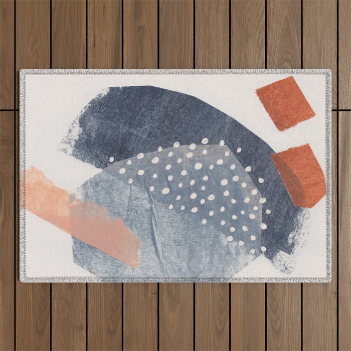 Five Shapes #1 Outdoor Rug Gallery Image 1