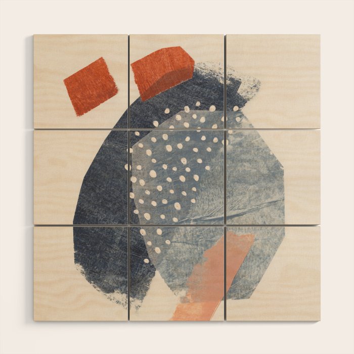Five Shapes #1 Wood Wall Art Gallery Image 1