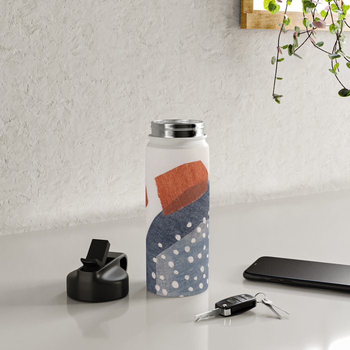 Five Shapes #1 Water Bottle Gallery Image 4