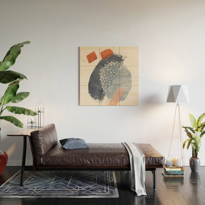 Five Shapes #1 Wood Wall Art Gallery Image 2