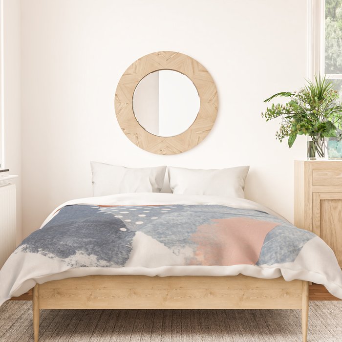 Five Shapes #1 Duvet Cover Gallery Image 3