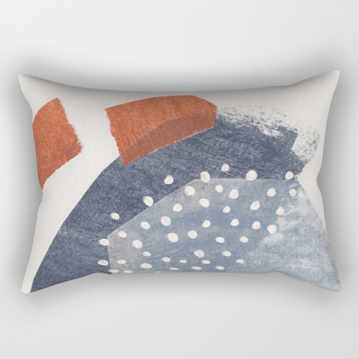 Five Shapes #1 Rectangular Pillow Gallery Image 1