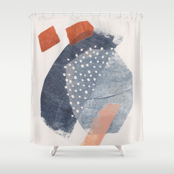 Five Shapes #1 Shower Curtain Gallery Image 1