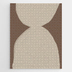 Modern Neutral Shapes Jigsaw Puzzle Gallery Image 1