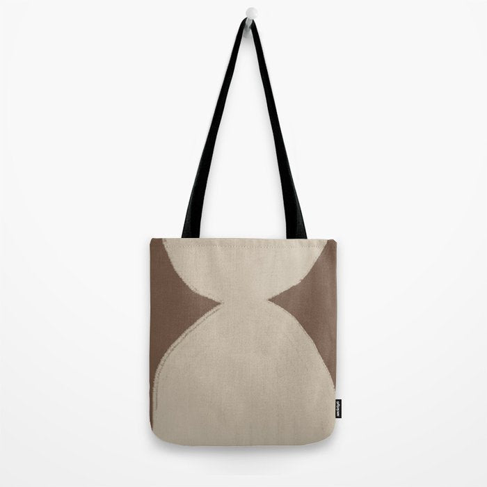 Modern Neutral Shapes Tote Bag Gallery Image 2